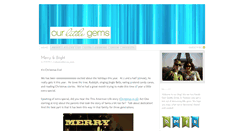 Desktop Screenshot of ourlittlegems.com