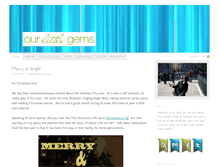 Tablet Screenshot of ourlittlegems.com